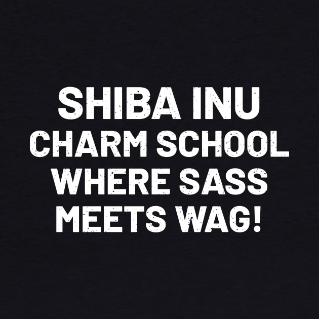 Shiba Inu Charm School by trendynoize